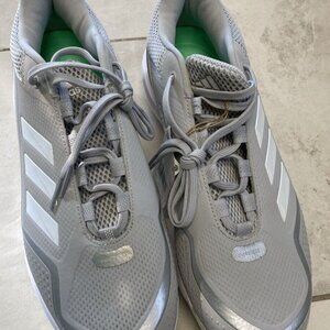 Adidas Icon 7 Metal Baseball Cleats‎ Gray SPG 753001 Mens Size 12.5 12 1/5 NWB
